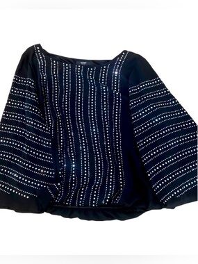 Alfani Petite Wide-Arm Polyester Women’s Top
